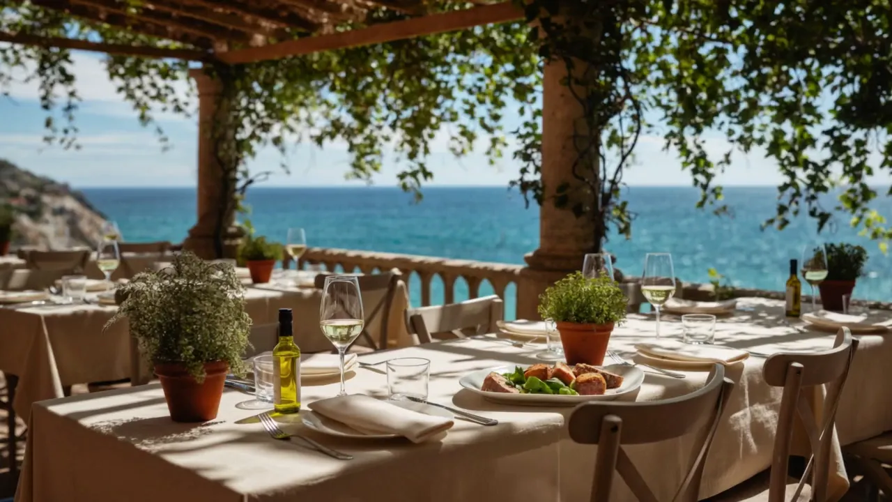 Mediterranean terrace